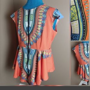 African Design pepkum top